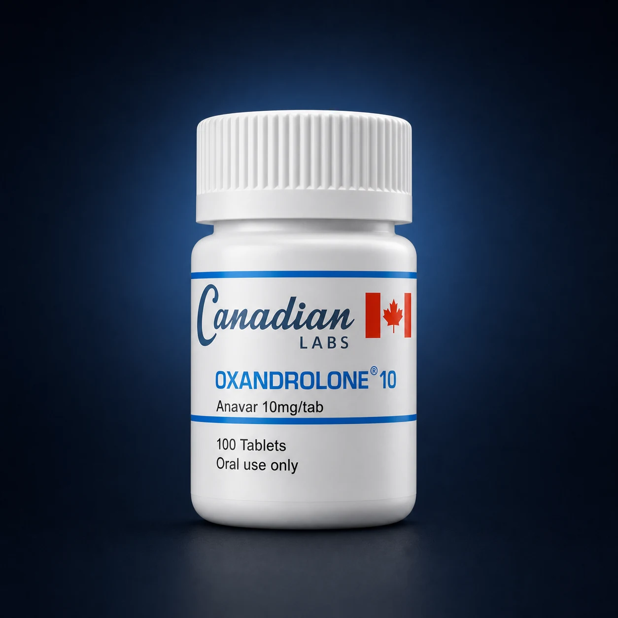 Oxandrolona 10 mg / 100 tabletas