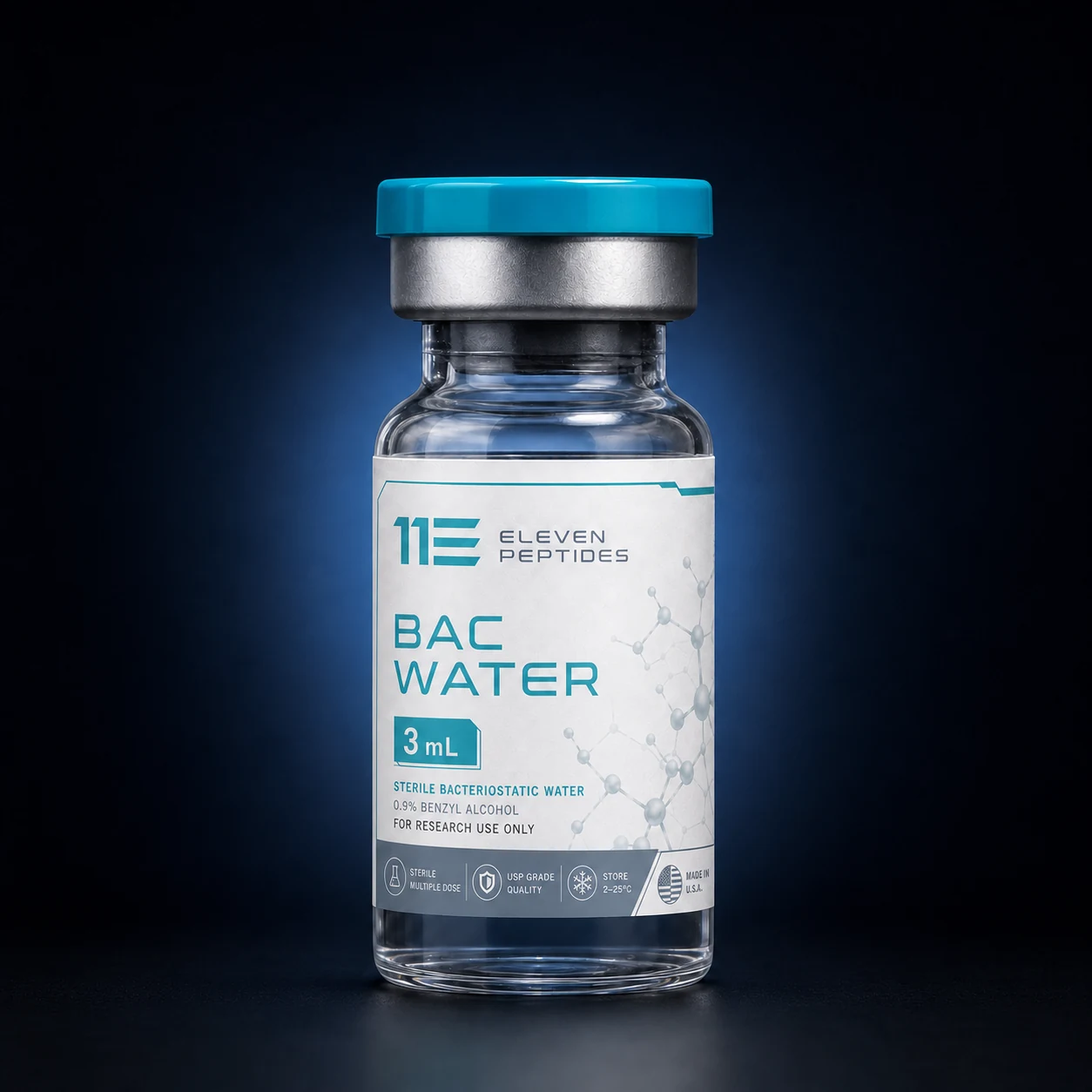 Bacteriostatic Water 3 ml